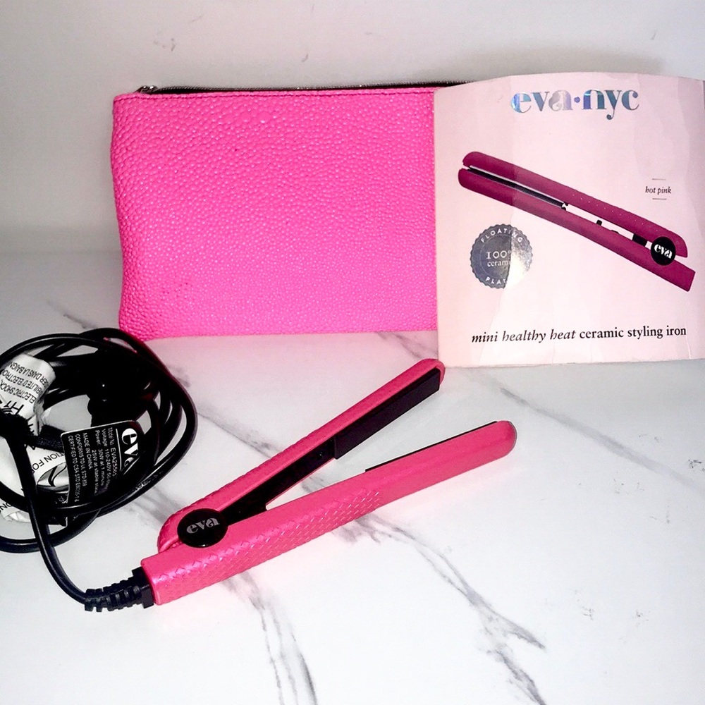 Eva NYC mini healthy heat ceramic iron